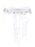 The Priscilla Flower Girl Ivory Headband