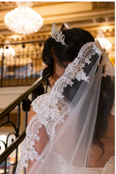 The Aurora Swarovski Communion Tiara