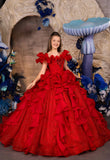 Scarlett Rêverie Couture Gown – Luxury Red Ball Gown for Special Events