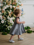 Maribel Greyson Dark Grey Baby Dress | Teter Warm Couture
