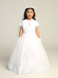 Guadalupe Grace Communion Dress – Maria Embroidery