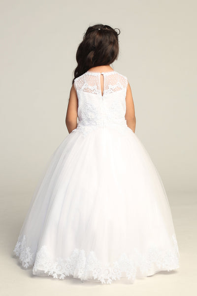 Guadalupe Grace Communion Dress – Maria Embroidery