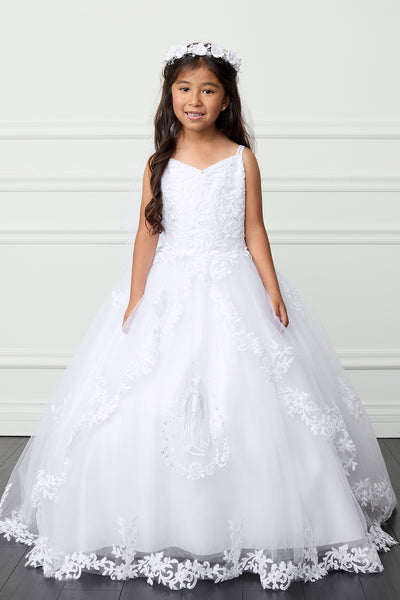 Jolene Lace Communion Dress | Elegant Special Occasion Gown