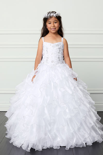 Everly Lace Communion Dress - Elegant Special Occasion Wear