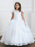Mariana Petal Tier Communion Dress with Maria