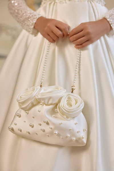 Royal White Communion Dress | Pentelei Couture Gown