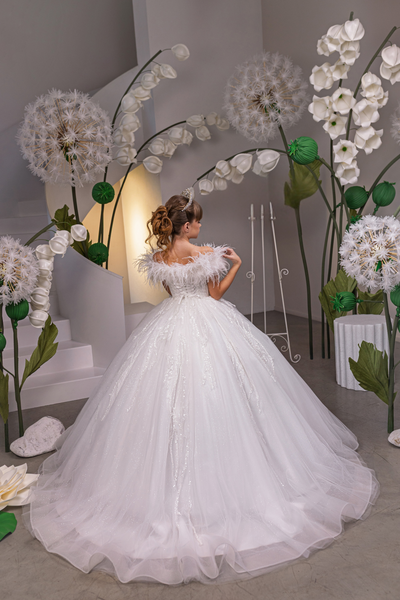 Seraphielle Lumière Girls Couture Pageant Ball Gown