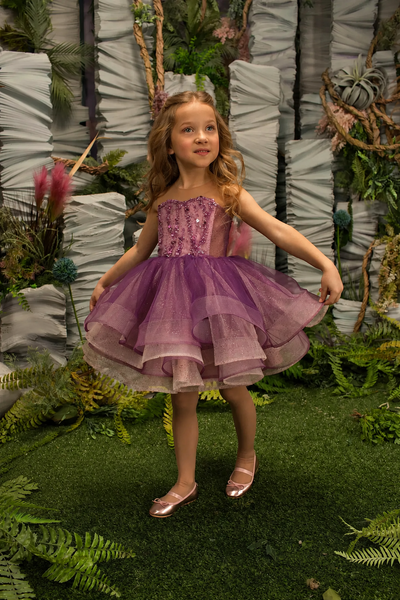 Girls Pageant Dress Heart Back Tulle | Fashion Couture