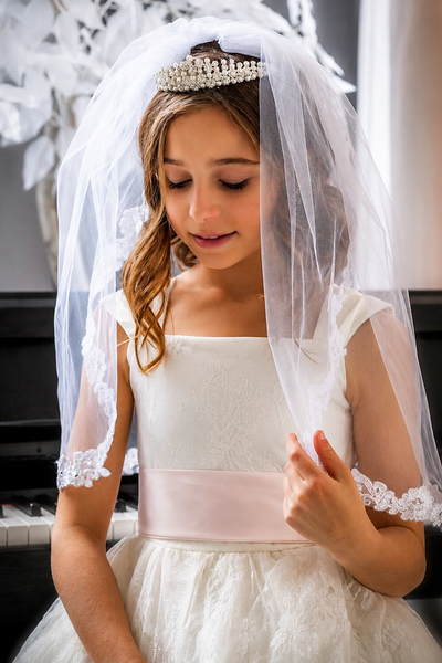 The Aurora Swarovski Communion Tiara