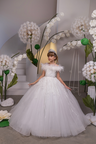 Seraphielle Lumière Girls Couture Pageant Ball Gown