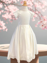 Celestine Satin Gown | Amalee Couture Communion & Flower Girl Dress