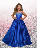 Girls Pageant Ball Gown by Kate Parker | 2Cute Couture