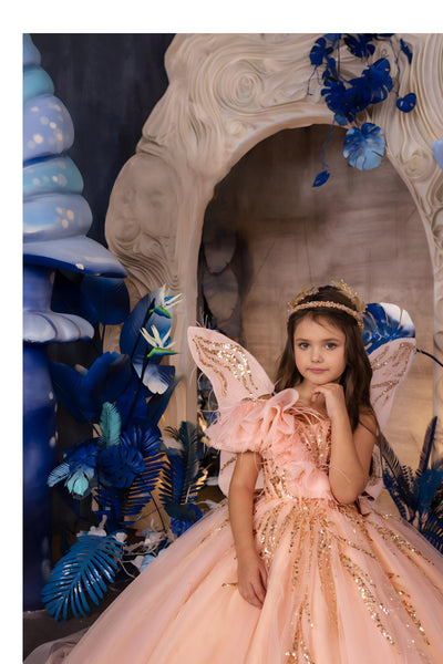 Celestia Enchanted Fairy Gown – Custom Couture for Magical Moments
