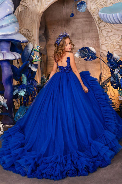 Azuline Royale Pageant Gown – Couture Dress for Girls