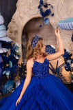 Azuline Royale Pageant Gown – Couture Dress for Girls
