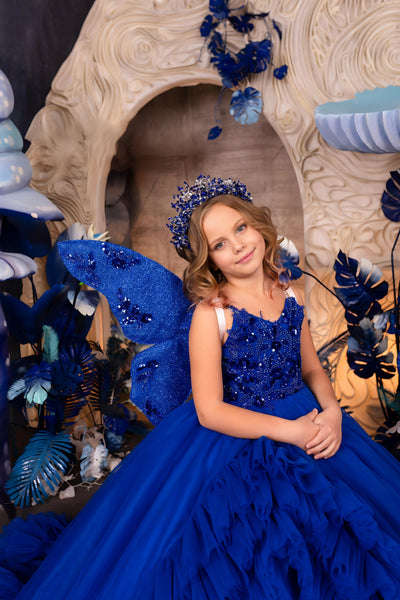 Azuline Royale Pageant Gown – Couture Dress for Girls