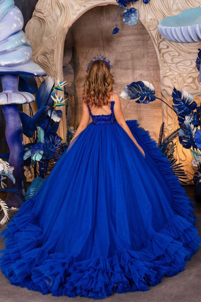 Azuline Royale Pageant Gown – Couture Dress for Girls