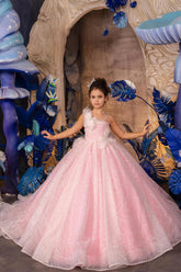 Aurielle Enchanté Couture Dress – Pink Fairy Pageant & Luxury Gown
