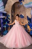 Aurielle Enchanté Couture Dress – Pink Fairy Pageant & Luxury Gown