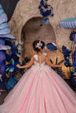Aurielle Enchanté Couture Dress – Pink Fairy Pageant & Luxury Gown