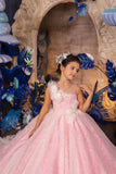 Aurielle Enchanté Couture Dress – Pink Fairy Pageant & Luxury Gown
