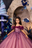 Viorelle Ombré Sequin Gown – Couture Girls Pageant & Special Occasion