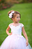Tutu Off The Shoulder Hi Lo Flower Girl Dress Baby Special Occasion Dress