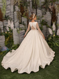Isadora Grace Couture Gown - Luxury Satin Communion Ballgown