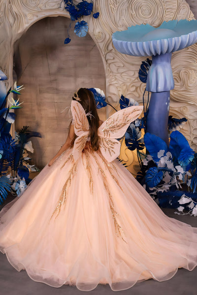 Celestia Enchanted Fairy Gown – Custom Couture for Magical Moments