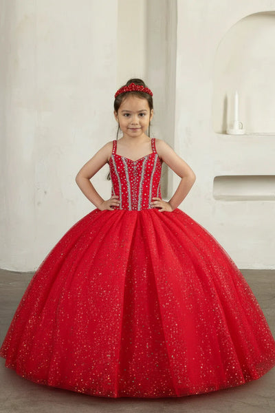 Danica Royal Blue Girls Pageant Dress – Princess Collection