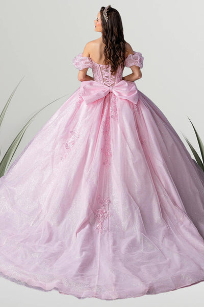 Serenelle Charm Quinceañera Gown – Available in 6 Sparkling Colors