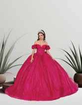 Serenelle Charm Quinceañera Gown – Available in 6 Sparkling Colors