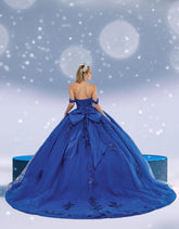 Virella Sapphire Royal Blue Quinceañera Gown – Sequin Ballgown Dress