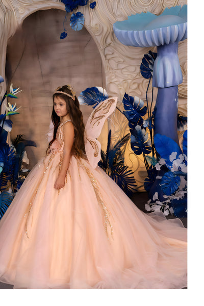 Celestia Enchanted Fairy Gown – Custom Couture for Magical Moments