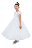 White First Communion Dress – Tea Length Special Occasion