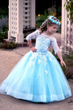 Couture Pageant Flower Girl Gown Baby Special Occasion Party Dress