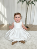 Aureline Grace Off-White Baby Dress | Teter Warm Couture