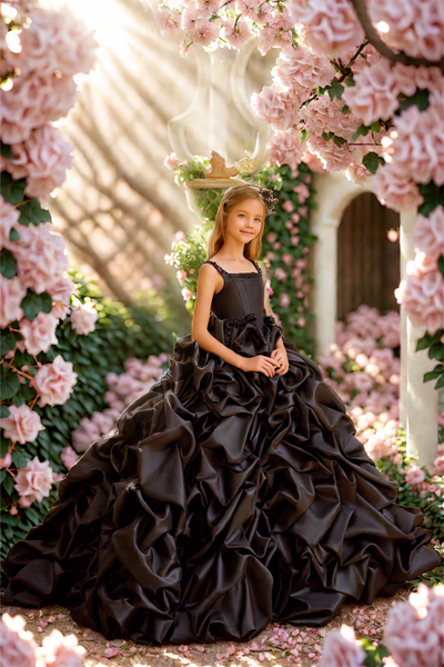 Fleur Royale Girls Short Pageant Dress | Pentelei Couture
