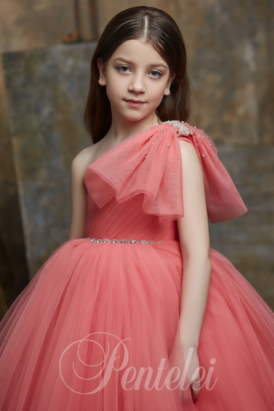 Aurélie Lumière Gown | Pentelei Couture Girls Pageant Dress