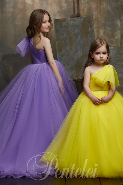 Aurélie Lumière Gown | Pentelei Couture Girls Pageant Dress