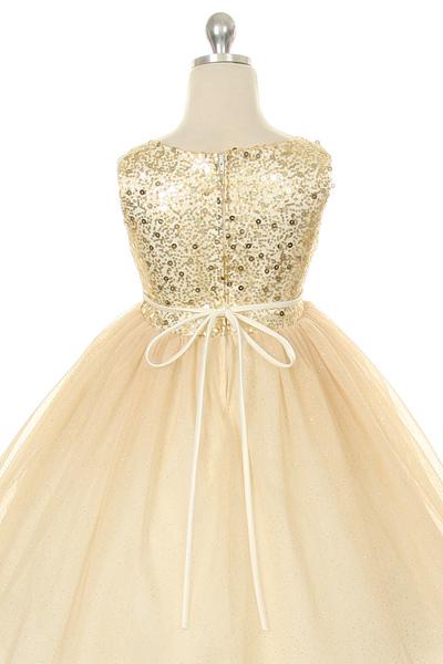 Girl Sequin Party Dress For Special Occasions