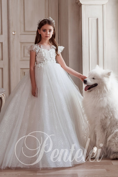 Alessandra Pentelei Couture Gown – Communion & Flower Girl Dress