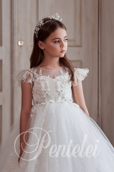 Alessandra Pentelei Couture Gown – Communion & Flower Girl Dress