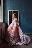 Pentelei Couture Rosalie Ruffle Ballgown – Girls Pageant Dress