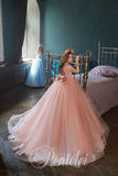 Elegant Pentelei Couture Gown for Girls - Graceful & Glamorous