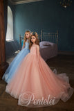 Elegant Pentelei Couture Gown for Girls - Graceful & Glamorous