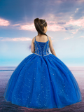 Danica Royal Blue Girls Pageant Dress – Princess Collection