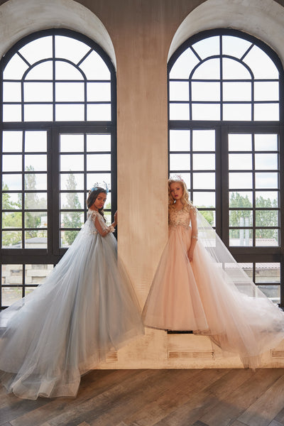 Anastelle Grace Ivory Gown with Cape – Pentelei Couture
