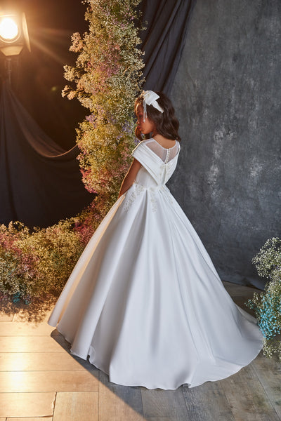 Celestina Couture Gown - Elegant Communion Dress by Pentelei Couture