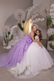 Lavendelle Royale Couture Pageant Ball Gown | Girls Luxury Dress